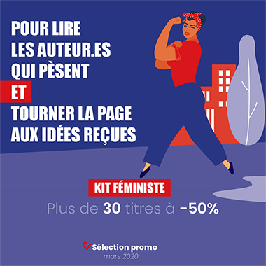Post Instagram pour une promotion sur une sélection d'ebooks féministes.